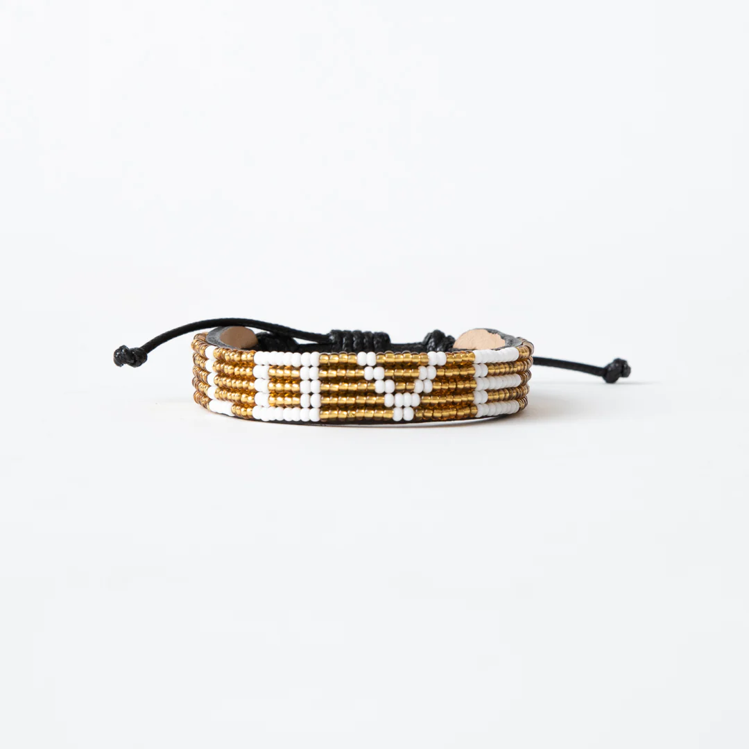 Love Bracelet-Gold/White