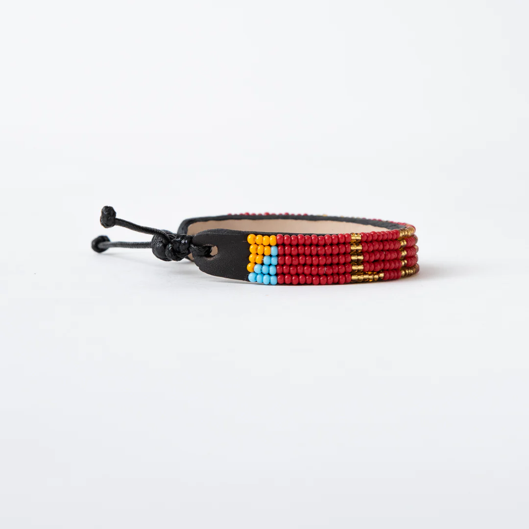 Love Bracelet-Red/Gold - Image 2