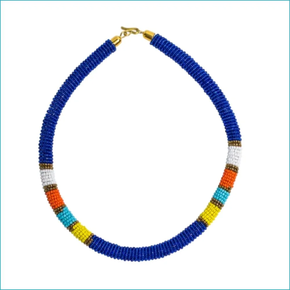 Beaded Necklace (Round Neck)