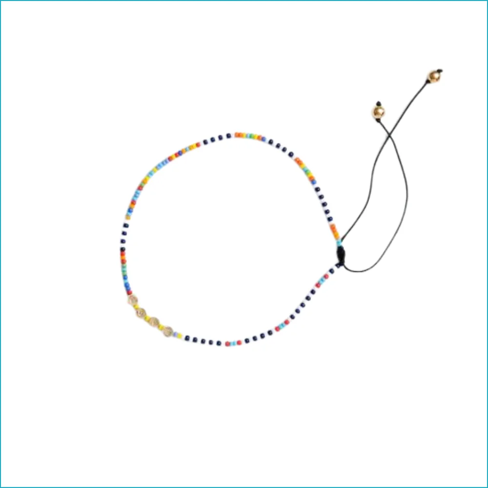Beaded Classic Necklace (Pure Winter)